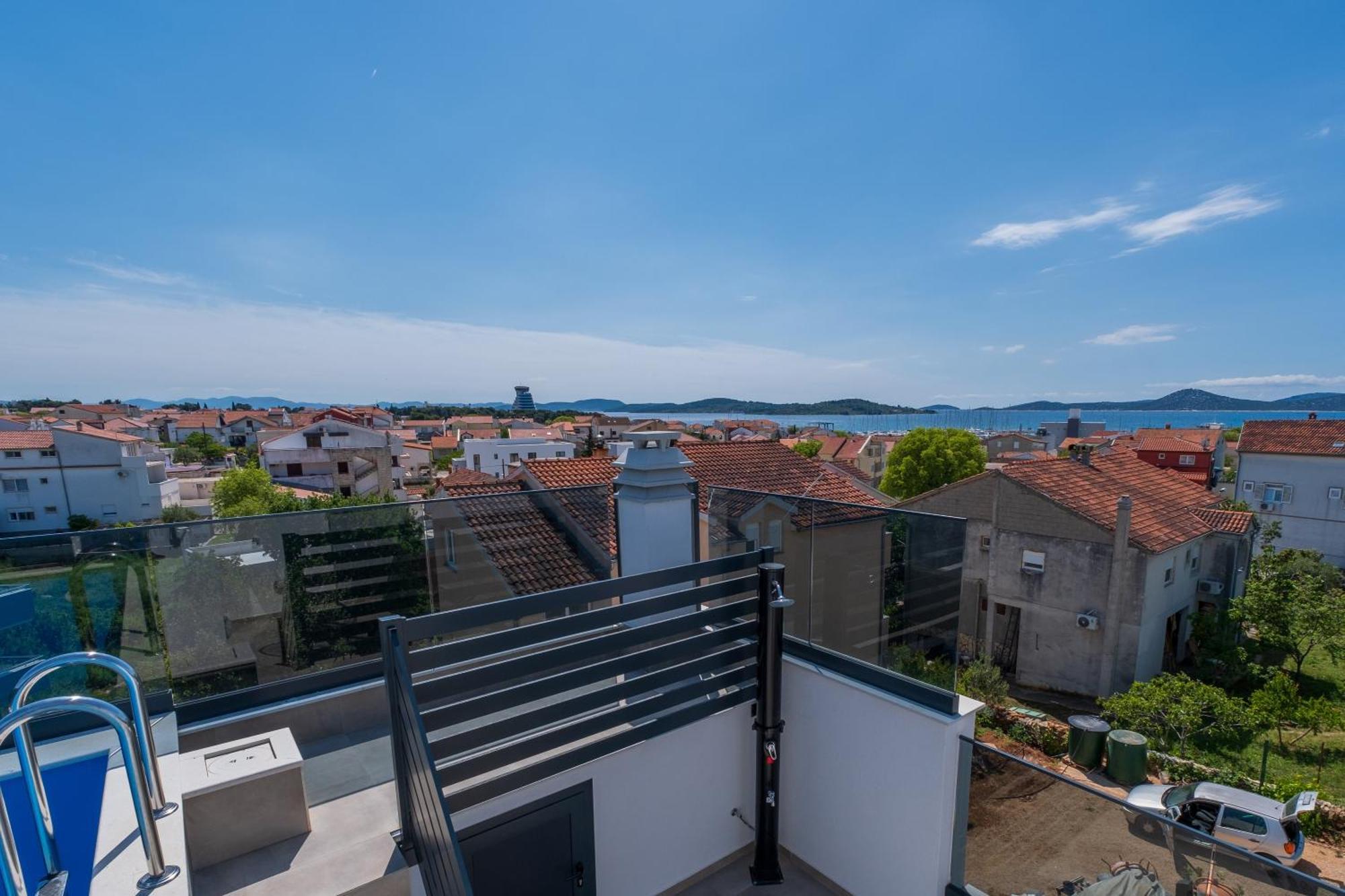 Three-Bedroom Premium Holiday Home Atmosfera With Private Pool&Sauna Vodice Exterior photo