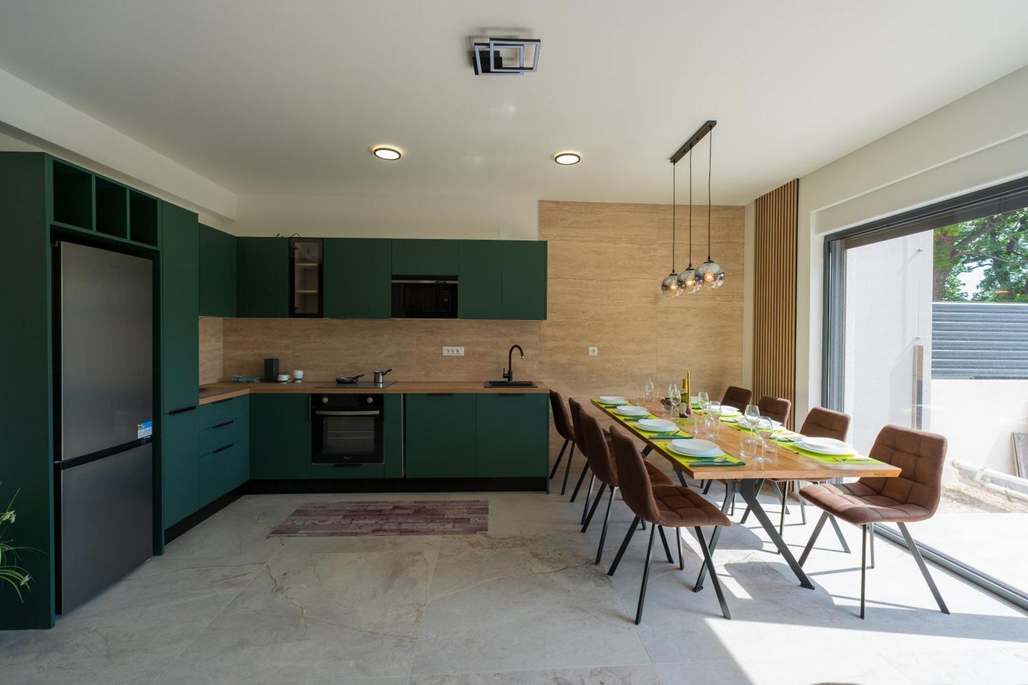 Three-Bedroom Premium Holiday Home Atmosfera With Private Pool&Sauna Vodice Exterior photo