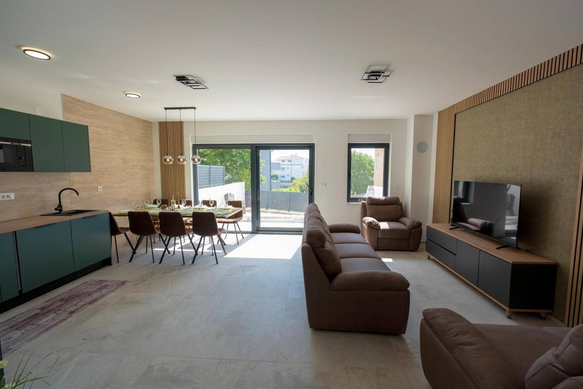 Three-Bedroom Premium Holiday Home Atmosfera With Private Pool&Sauna Vodice Exterior photo