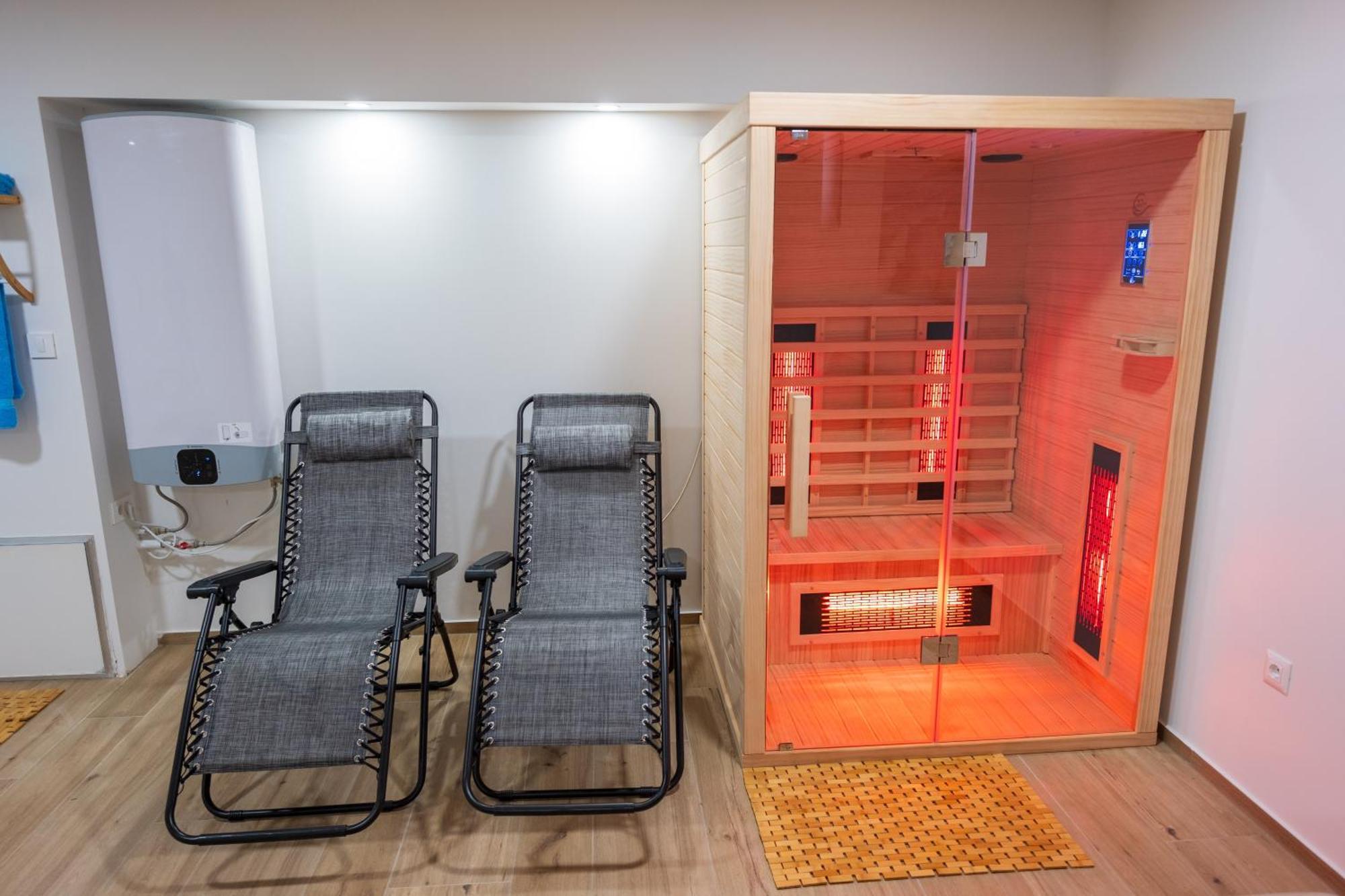 Three-Bedroom Premium Holiday Home Atmosfera With Private Pool&Sauna Vodice Exterior photo