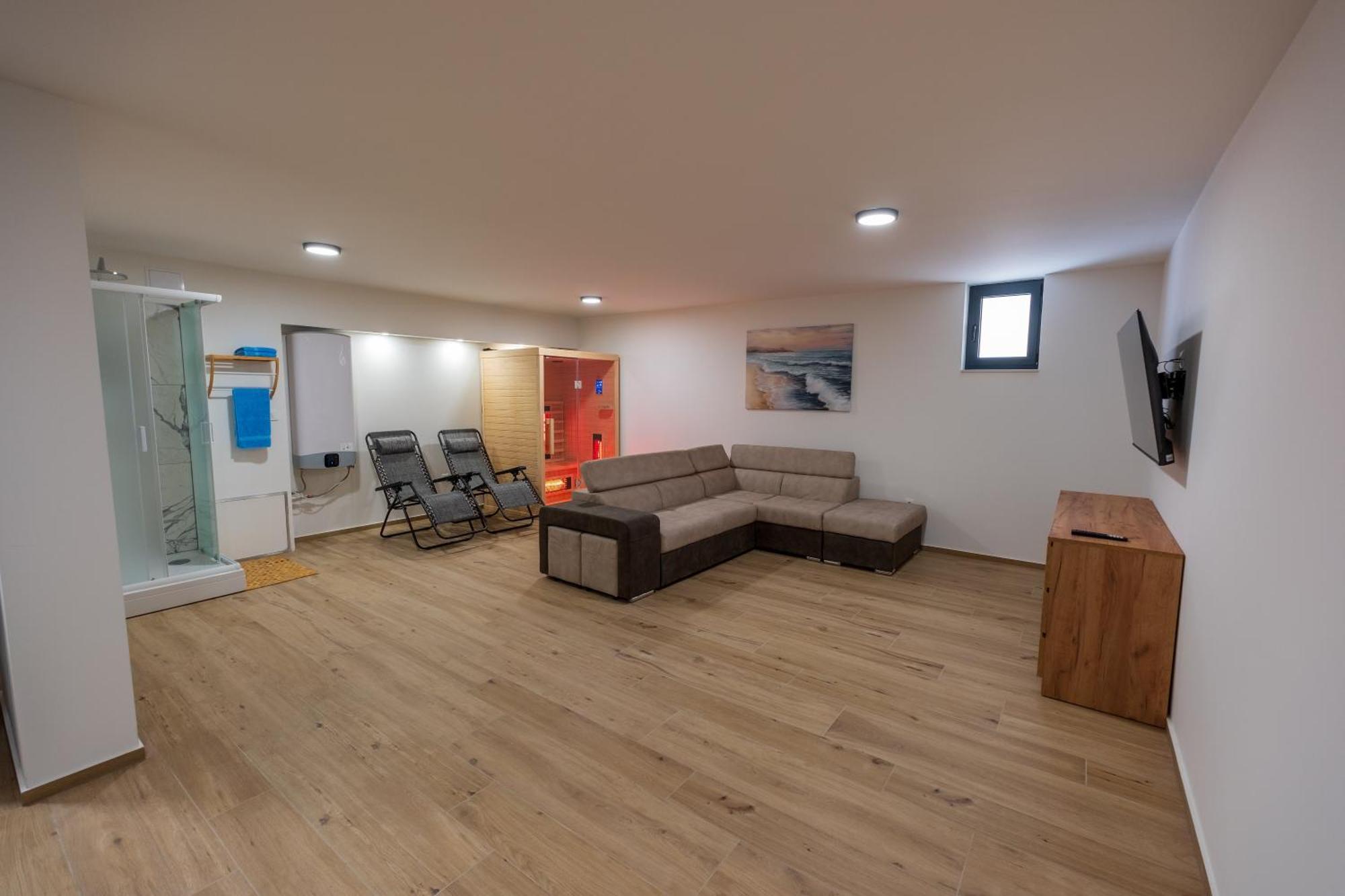 Three-Bedroom Premium Holiday Home Atmosfera With Private Pool&Sauna Vodice Exterior photo